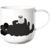 ASA Selection Henkelbecher Fluffy Dogs Weiß Glänzend