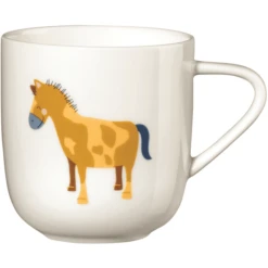 ASA Selection Henkelbecher Westernpferd Wiebke Weiß Glänzend