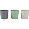 BEABA® Silikonbecher Im 3er-Set, Grau/salbeigrün/velvet Grau