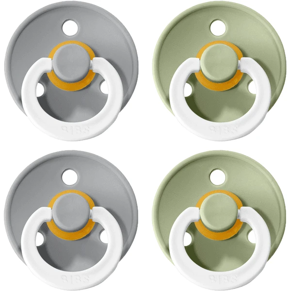 BIBS® Nachtschnuller Colour Sage / Cloud 6-18 Monate, 4 Stk. 3 BIBS® Nachtschnuller Colour Sage / Cloud 6-18 Monate, 4 Stk.