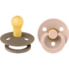 BIBS® Schnuller Colour Dark Oak/Blush 0-6 Monate, 2 Stk.