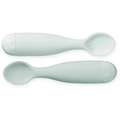 Cam Cam Copenhagen Cam Cam® COPENHAGEN Silikonlöffel Regenbogen, Bllue Mix, 2er Pack