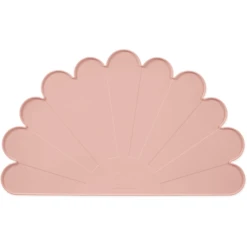 Cam Cam Copenhagen Cam Cam® COPENHAGEN Tischset Blume Aus Silikon, Dusty Rose