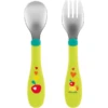 Chicco Erstes Edelstahlbesteck-Set Grün 18M+ -Babysachen Verkauf chicco erstes edelstahlbesteck set gruen 18m a314116