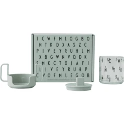 Design Letters Geschenkbox Grow With Your Glass ABC Grün