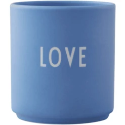 Design Letters Porzellanbecher Favourite Cups Mit Lasergravur Sky Blue