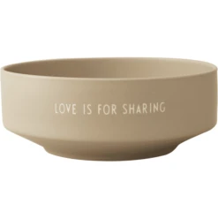 Design Letters Schale Favourite Medium Beige