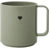 Design Letters Trinkbecher Mini Love Mit Henkel In Forest Green