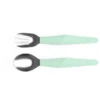 Everyday® Baby Edelstahl Esslern-Besteck Mit Silikongriff, 2 Tlg. In Mint Green