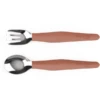 Everyday® Baby Esslern-Besteck, Edelstahl Mit Silikongriff, 2-teilig Nature Red