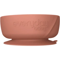 Everyday® Baby Esslernschüssel Mit Saugfuß Silikon, Nature Red