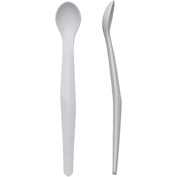 Everyday® Baby Silikonlöffel, 2 Stk. In Quiet Grey 3 Everyday® Baby Silikonlöffel, 2 Stk. In Quiet Grey