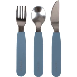 Filibabba Besteckset Silikon Powder Blue