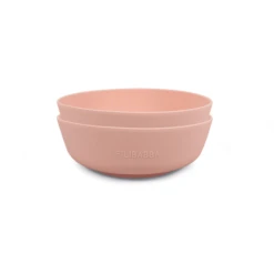 Filibabba Schüssel Aus Silikon 2er-Pack, Peach