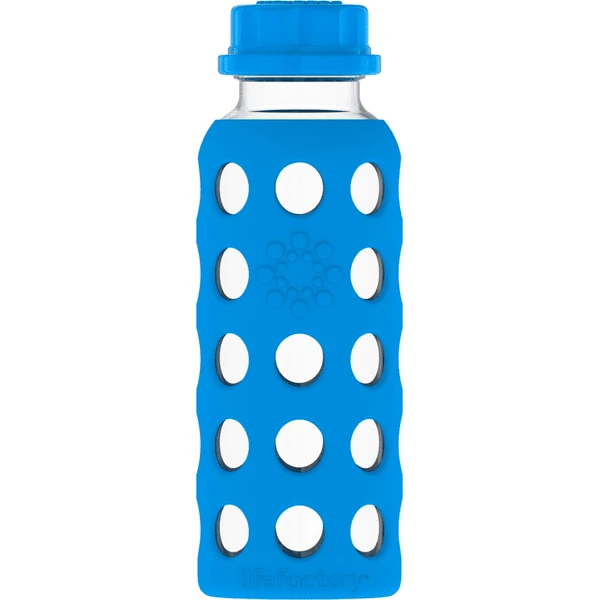 Lifefactory Trinkflasche Aus Glas In Ocean, 250 Ml 3 Lifefactory Trinkflasche Aus Glas In Ocean, 250 Ml