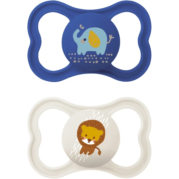 MAM Schnuller Air Silikon, 6-16 Monate, 2 Stk, Elefant/Löwe 3 MAM Schnuller Air Silikon, 6-16 Monate, 2 Stk, Elefant/Löwe