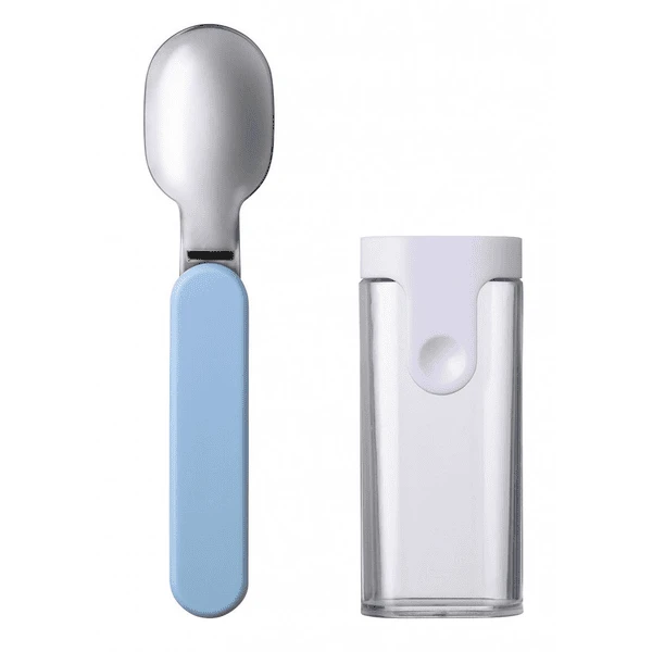 MEPAL Faltbarer Löffel Ellipse - Nordic Blue 3 MEPAL Faltbarer Löffel Ellipse - Nordic Blue