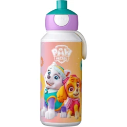 MEPAL Trinkflasche Pop-up Campus 400 Ml - Paw Patrol Girls