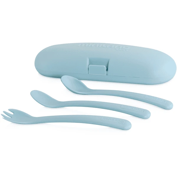 Miniland Picneat Besteckset Türkis 3 Miniland Picneat Besteckset Türkis