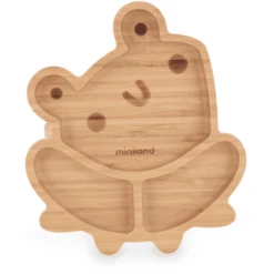 Miniland Teller Wooden Plate Frog