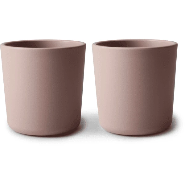 Mushie Becher 200 Ml 2 Stück, Blush 3 Mushie Becher 200 Ml 2 Stück, Blush