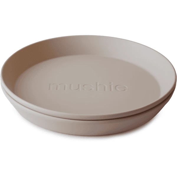 Mushie Schale 2 Stück, Vanilla 3 Mushie Schale 2 Stück, Vanilla