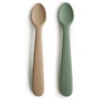 Mushie Silikonlöffel Dried Thyme/Natural -Babysachen Verkauf mushie silikonloeffel dried thyme natural a399504