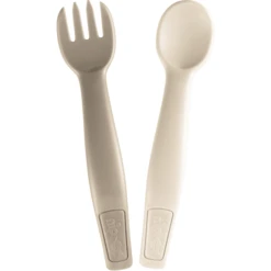 Nip Esslernbesteck Eat Green, Grau