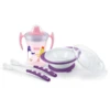 NUK Cups Esslernset Ab 6 Monaten Rosa/lila -Babysachen Verkauf nuk cups esslernset ab 6 monaten rosa lila a329430