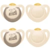 NUK Schnuller For Nature 18-36 Monate, Beige Im 4er-Set
