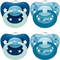 NUK Schnuller Signature, Boy Gr.2 4 Stück