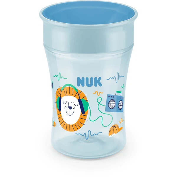 NUK Trinklernbecher Magic Cup 230 Ml 360°-Trinkrand In Hellblau 3 NUK Trinklernbecher Magic Cup 230 Ml 360°-Trinkrand In Hellblau