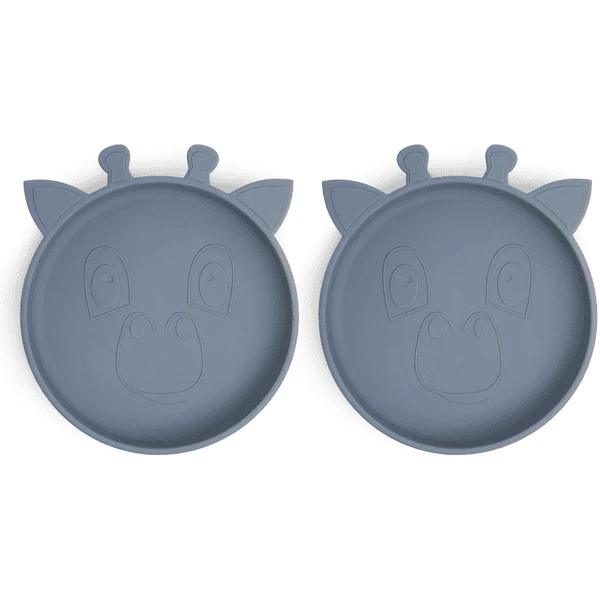 Nuuroo Silikonteller Akila Giraffe 2 Stück, Bering Sea 3 Nuuroo Silikonteller Akila Giraffe 2 Stück, Bering Sea