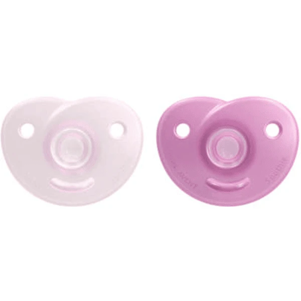 Philips Avent Schnuller Soothie SCF099/22 0-6m In Rosa Inklusive Stericase, 2 Stück 3 Philips Avent Schnuller Soothie SCF099/22 0-6m In Rosa Inklusive Stericase, 2 Stück