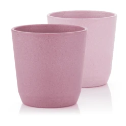 Reer Becher Growing 2er-Set, Rosa