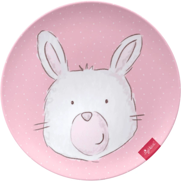 Sigikid® Melamin-Teller Hase Rosa 3 Sigikid® Melamin-Teller Hase Rosa